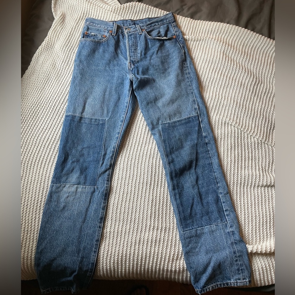 Levi’s two tone jeans
